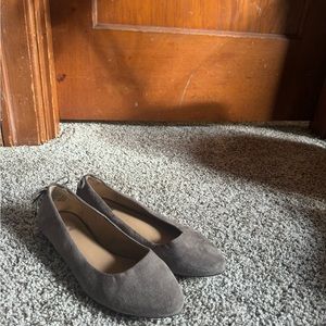 Cute grey women’s formal flats